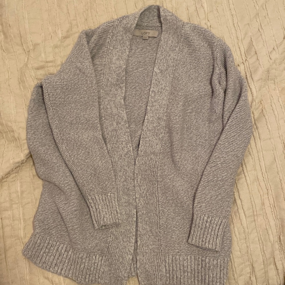 Ann Taylor LOFT Airplane Cardigan